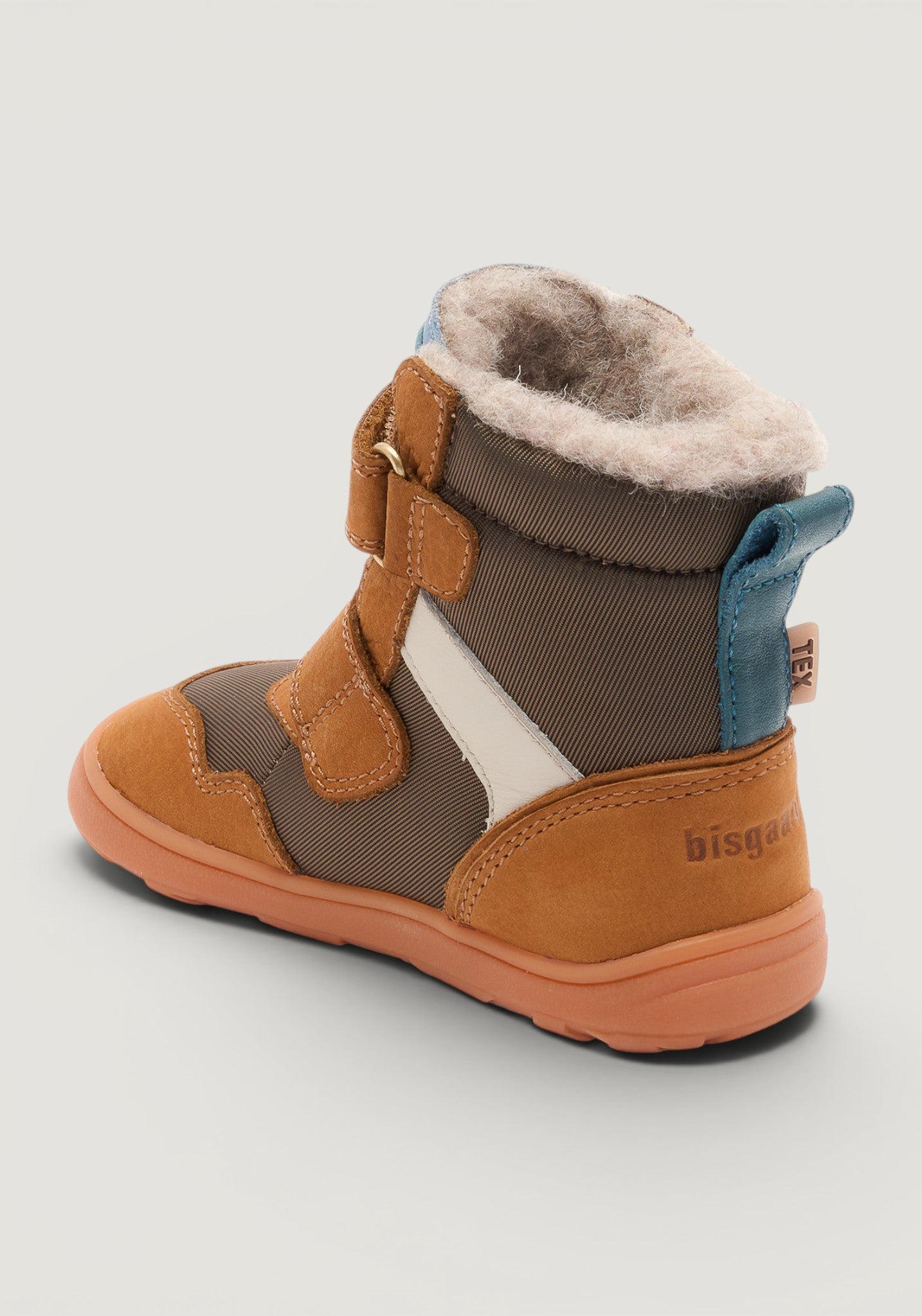 Ghete Barefoot impermeabile îmblănite - Timo Camel