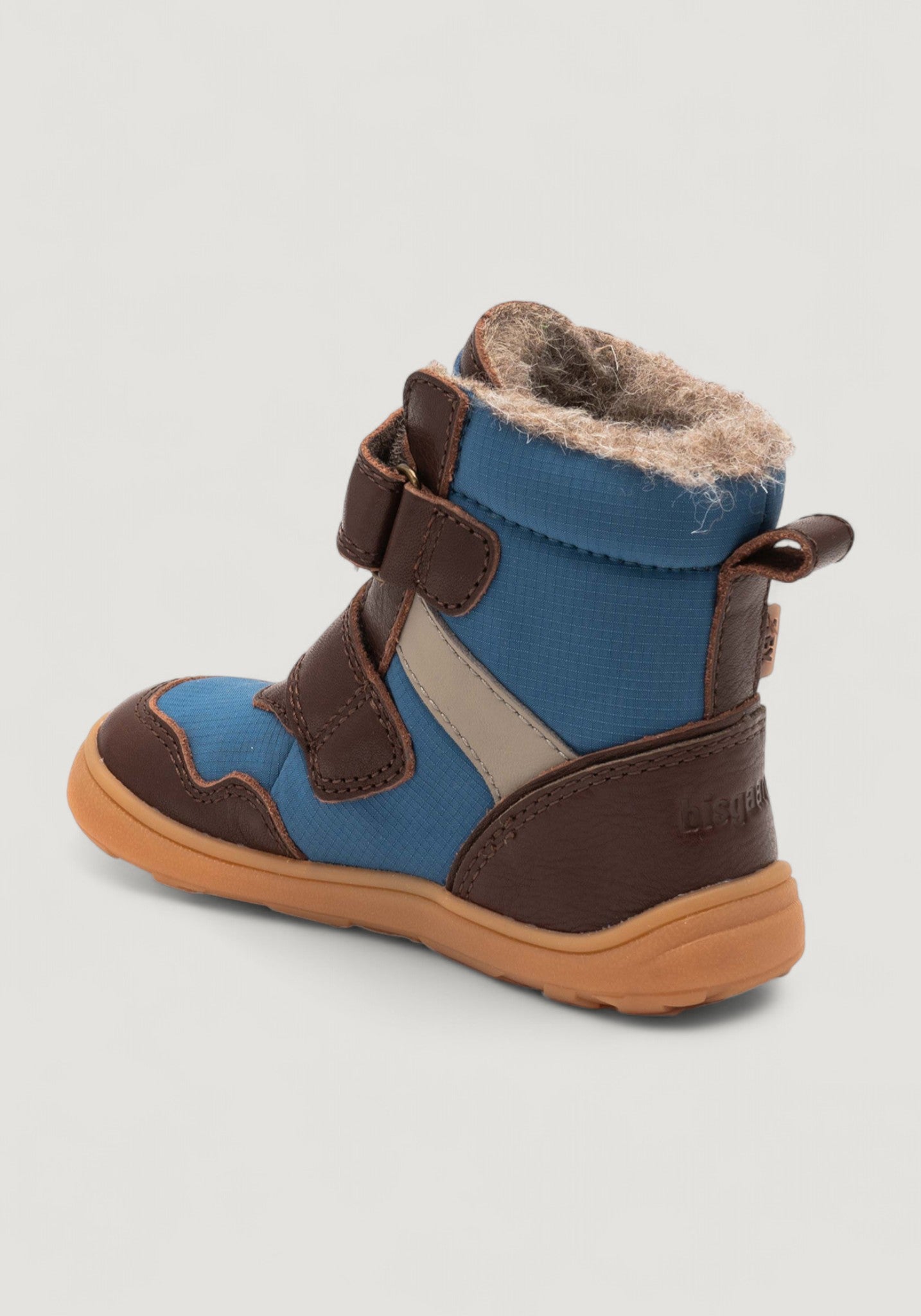 Ghete Barefoot impermeabile îmblănite - Timo Dark Brown