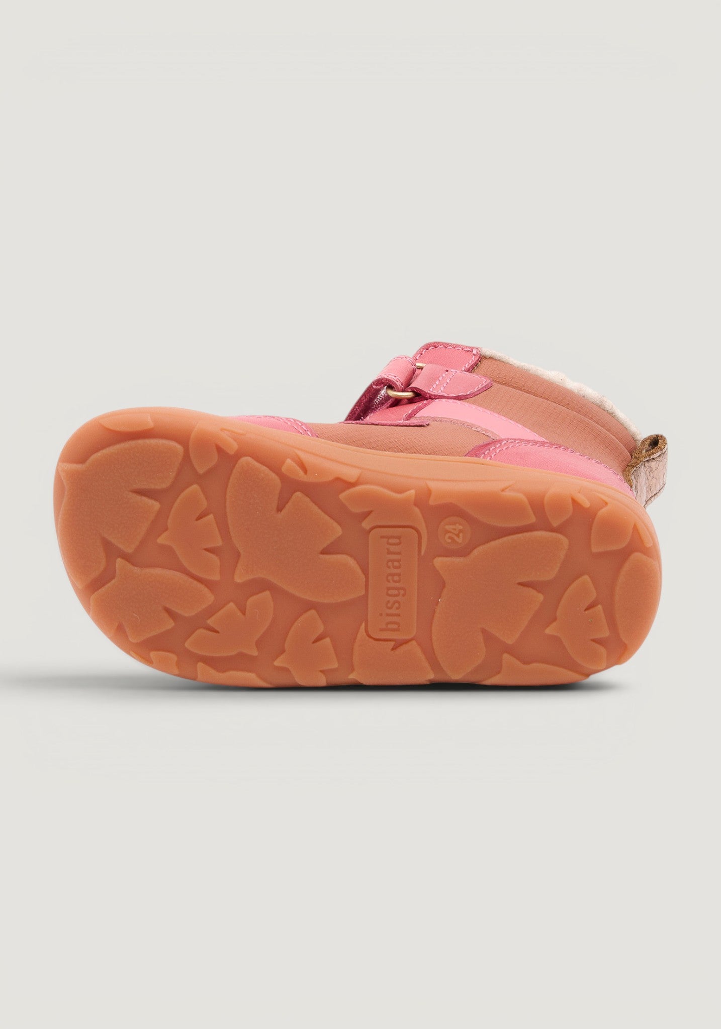 Ghete Barefoot impermeabile îmblănite - Timo Dark Pink