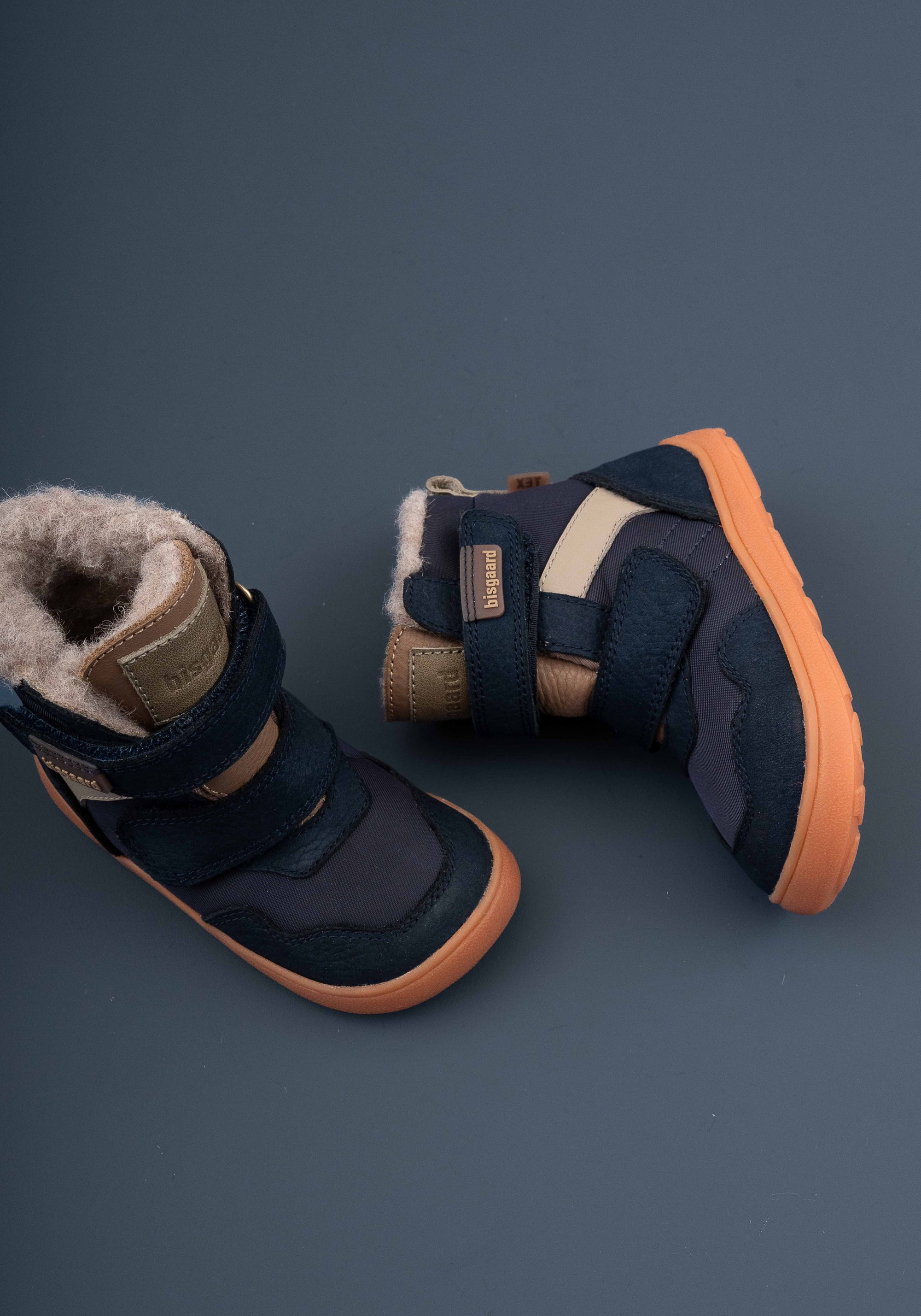 Ghete Barefoot impermeabile îmblănite - Timo Navy