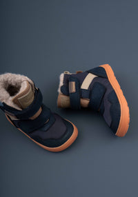 Ghete Barefoot impermeabile îmblănite - Timo Navy
