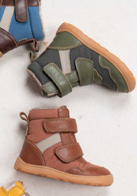 Ghete Barefoot impermeabile îmblănite - Timo Pink