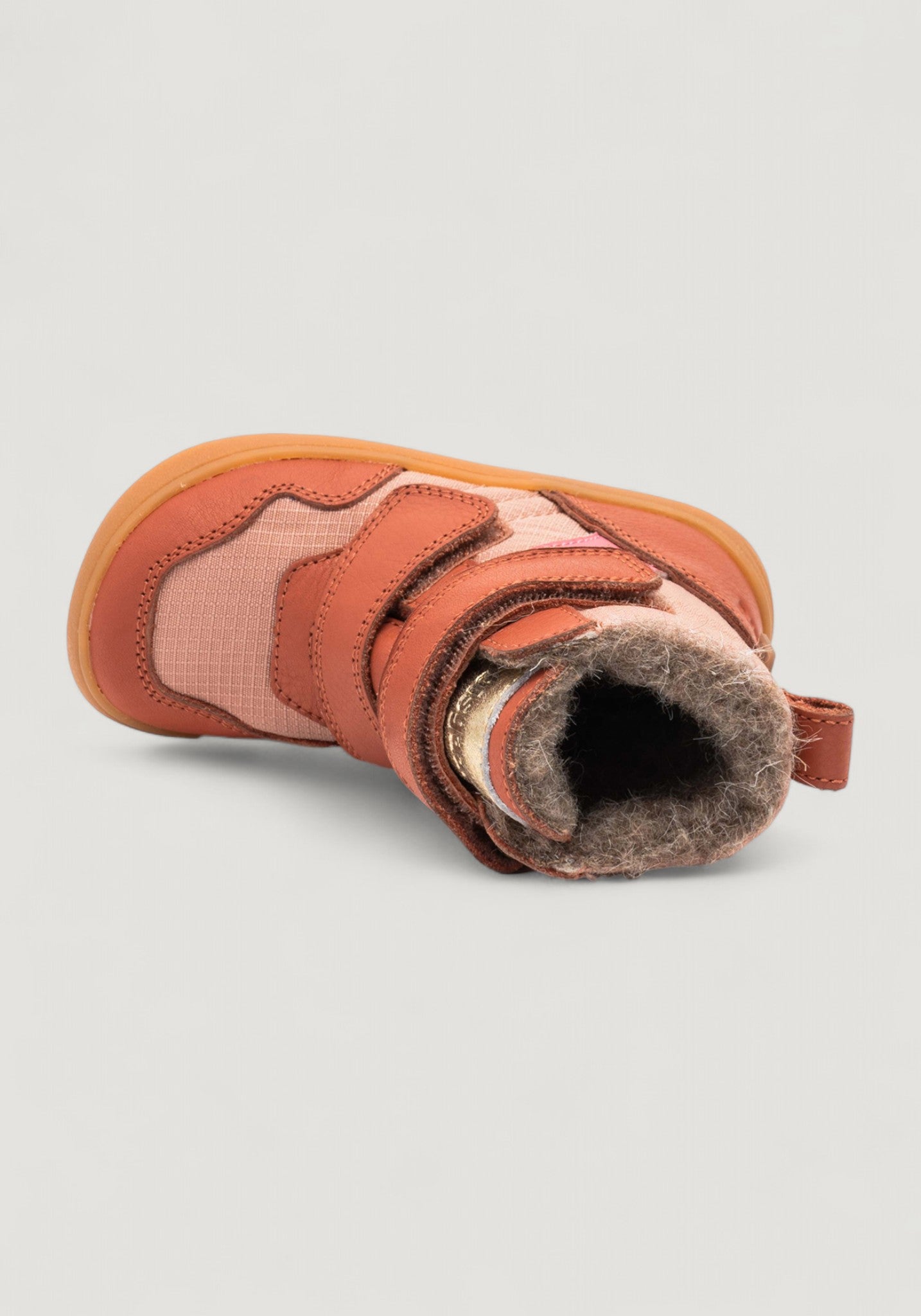 Ghete Barefoot impermeabile îmblănite - Timo Pink