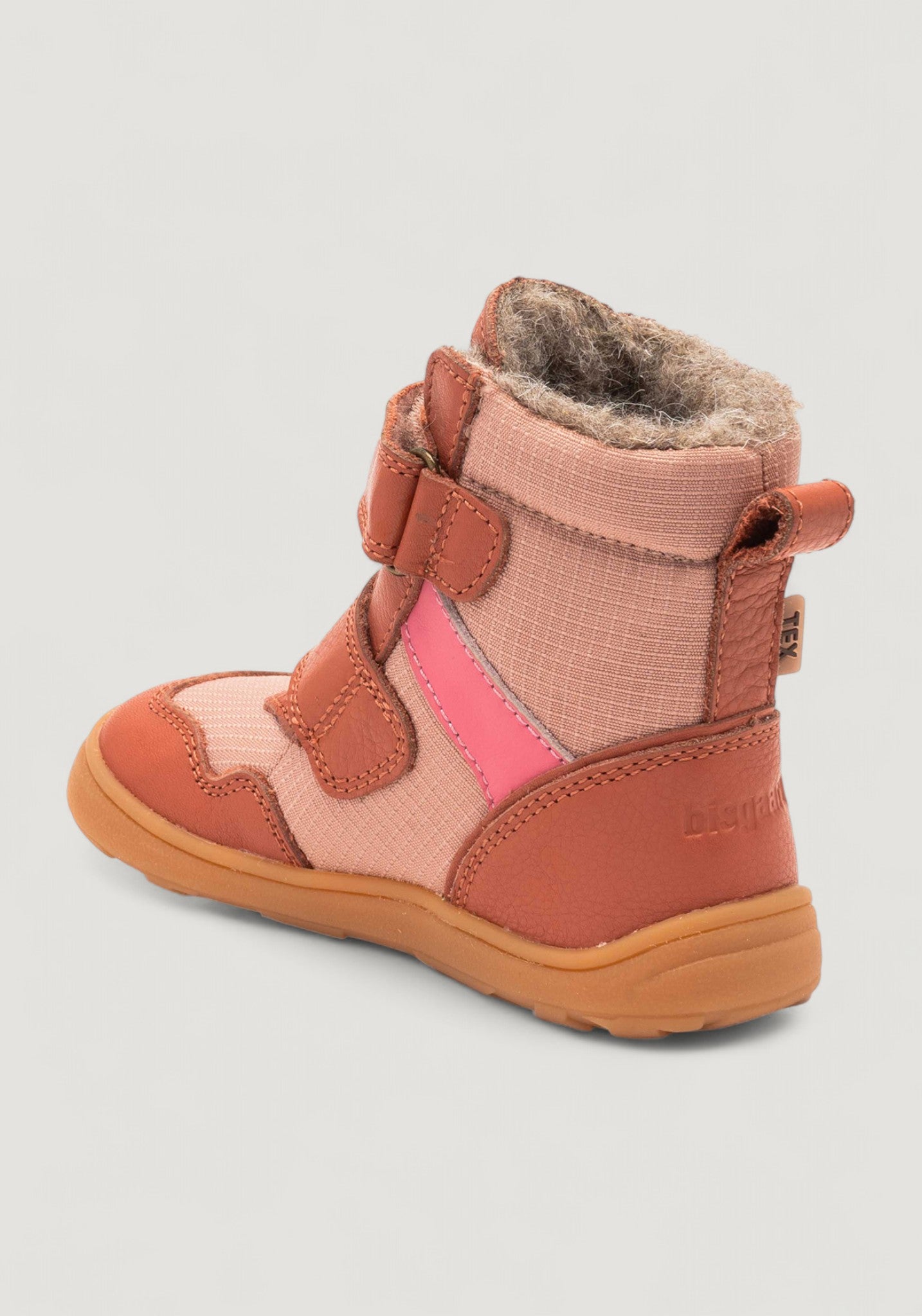 Ghete Barefoot impermeabile îmblănite - Timo Pink