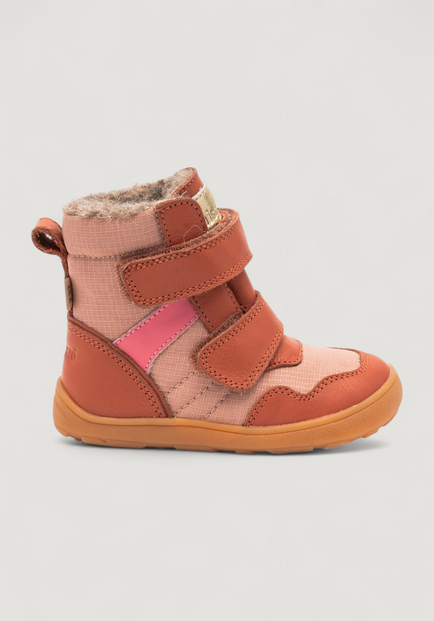 Ghete Barefoot impermeabile îmblănite - Timo Pink