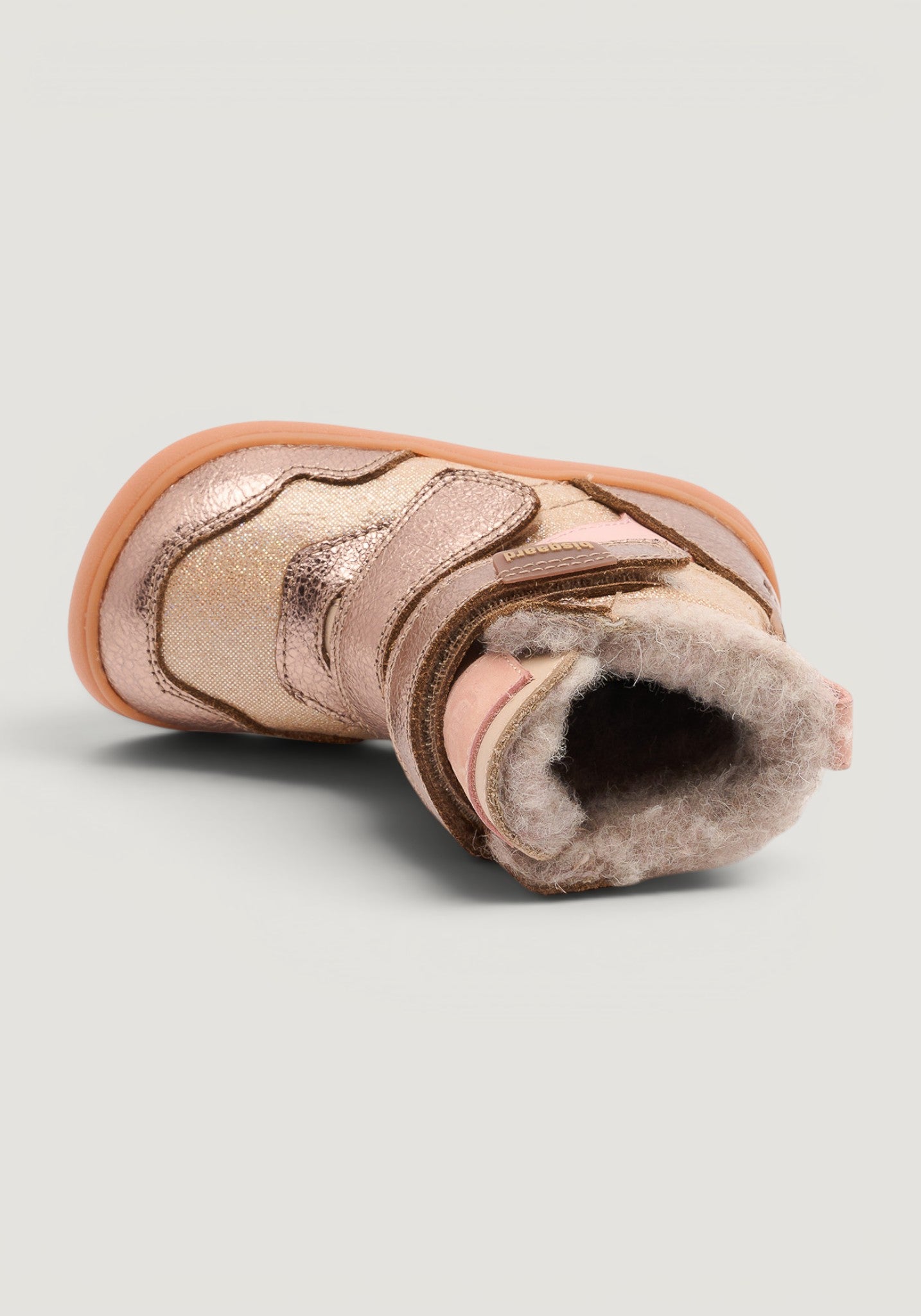 Ghete Barefoot impermeabile îmblănite - Timo Rose Gold