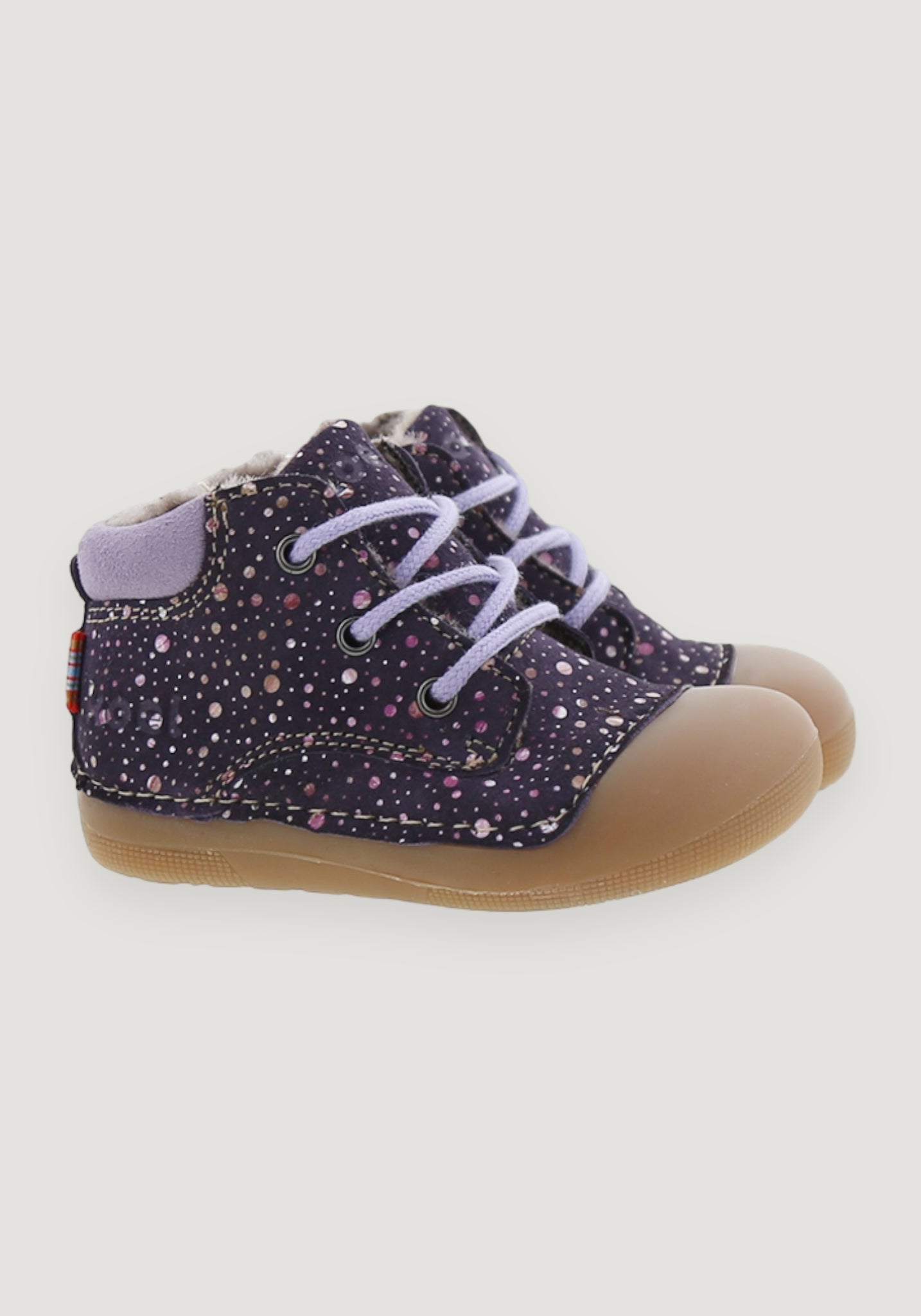 Ghete Barefoot îmblănite First Step - Ava Lavandel Koel HipHip.ro