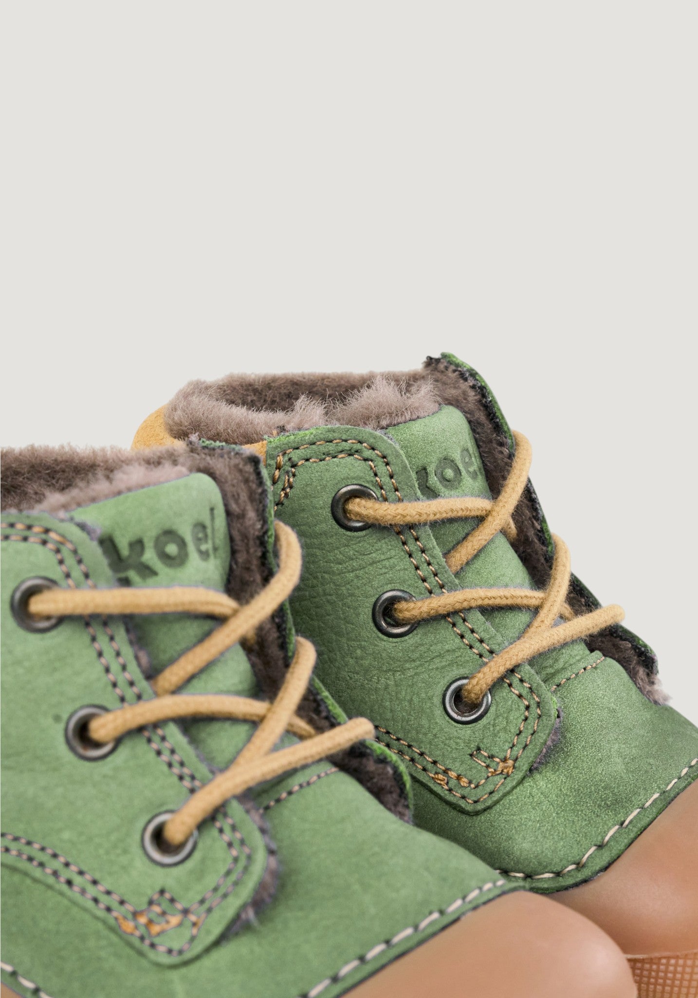 Ghete Barefoot Wide îmblănite - Ava Olive