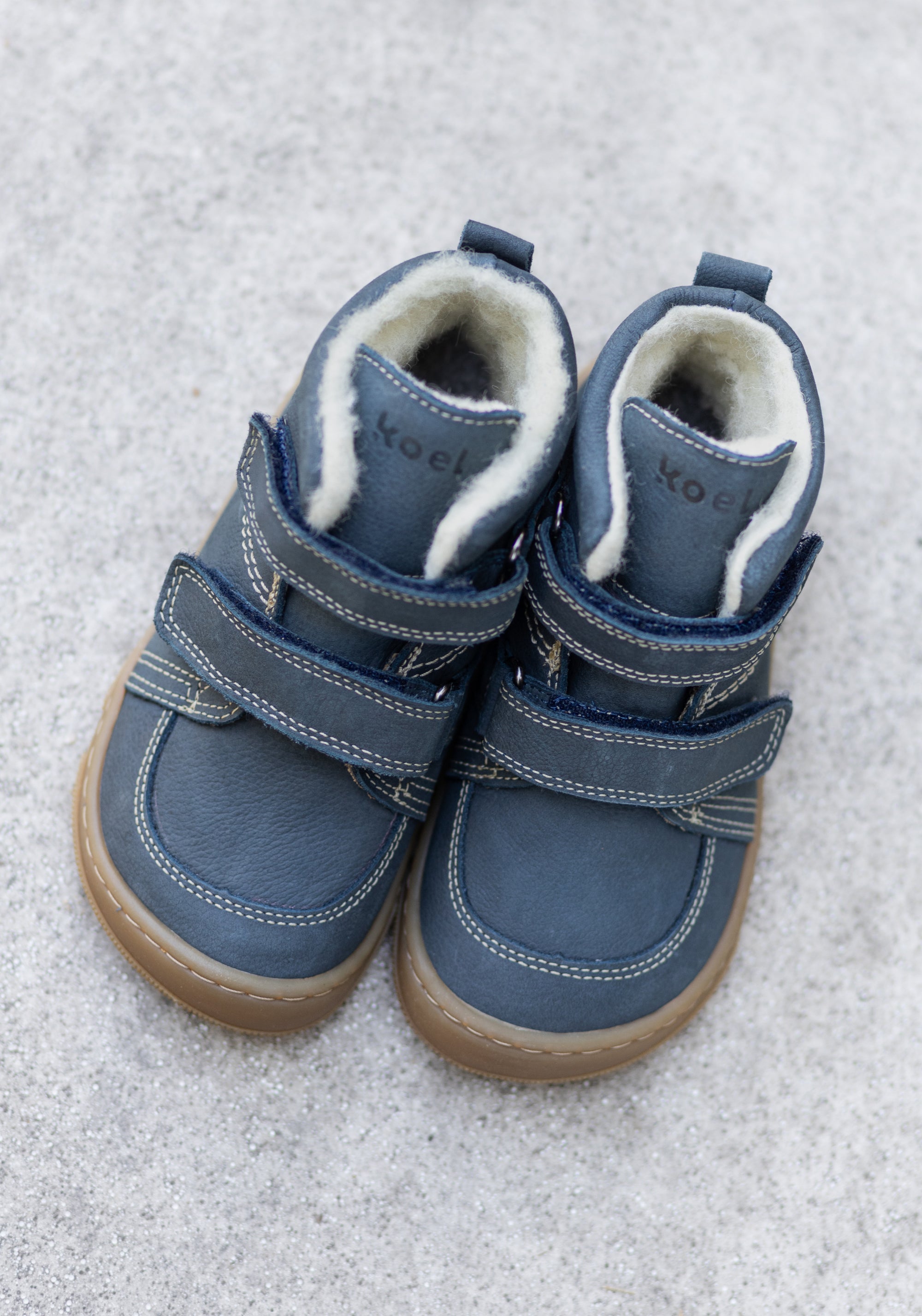 Ghete Barefoot Wide impermeabile îmblănite - Kasi Jeans
