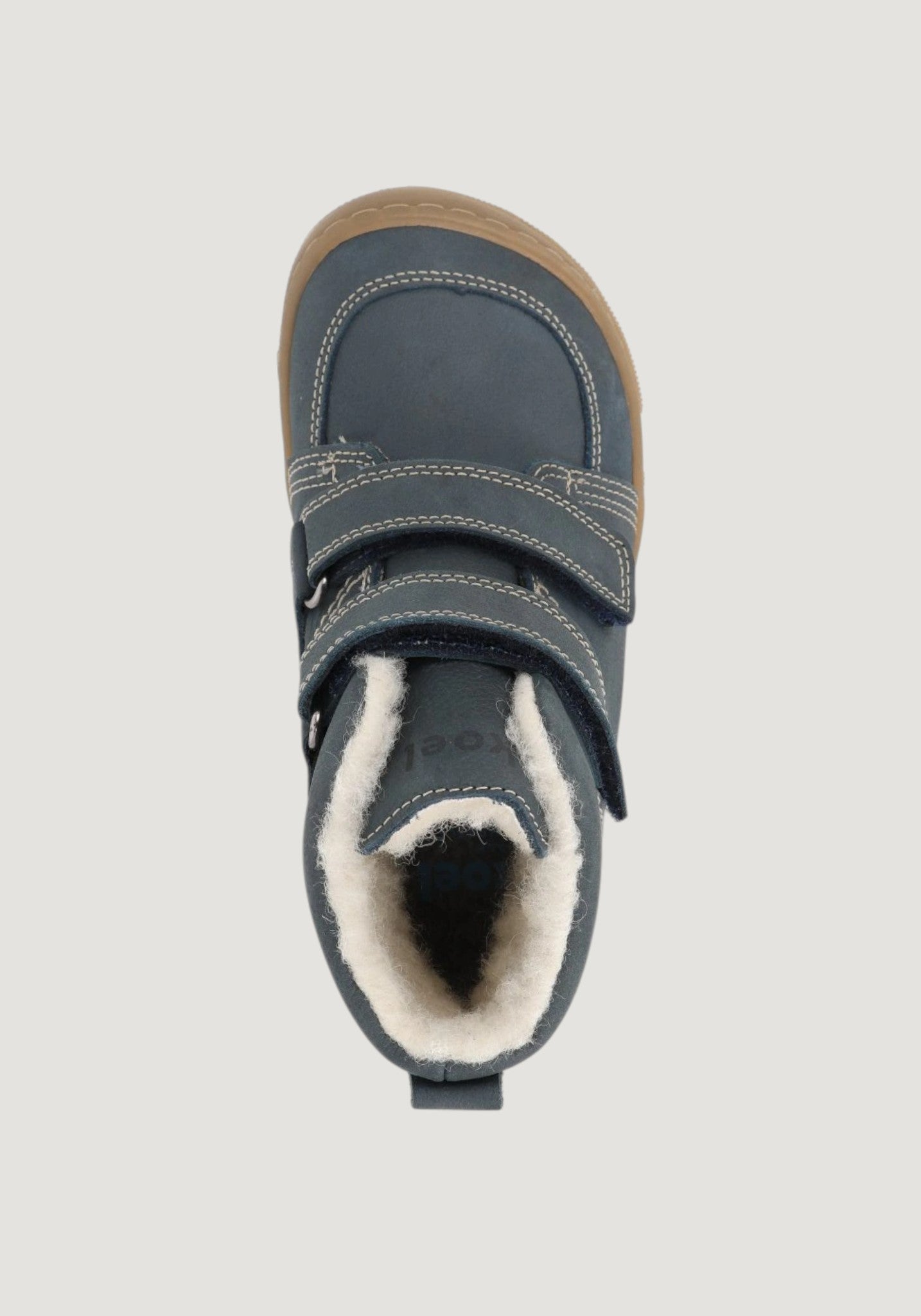 Ghete Barefoot Wide impermeabile îmblănite - Kasi Jeans