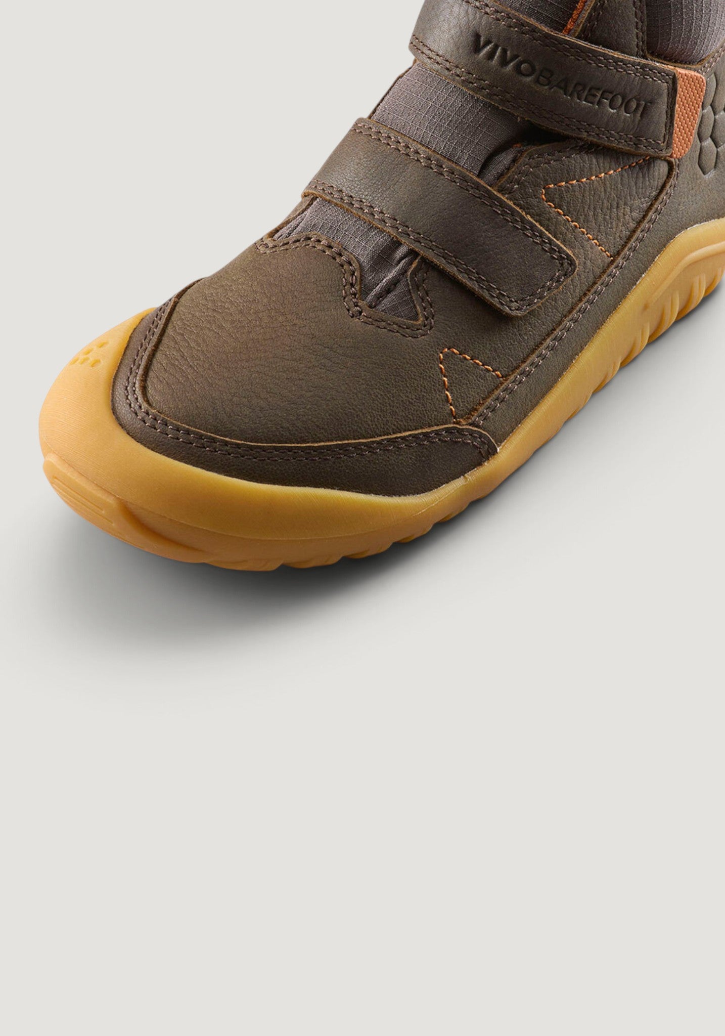 Ghete drumeție Barefoot din piele - Tracker AT Preschool - Kids Bracken