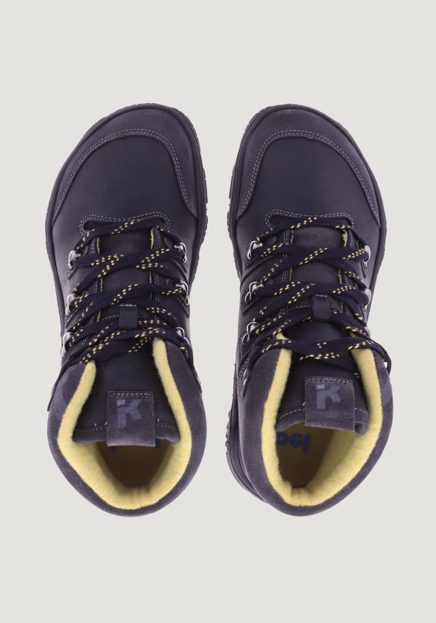 Ghete drumeție Barefoot îmblănite femei - Roba Black