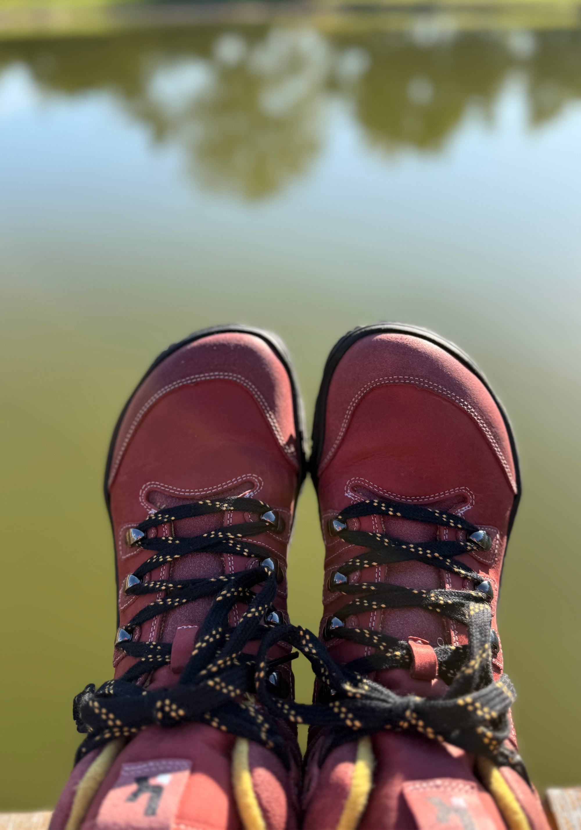 Ghete drumeție Barefoot îmblănite femei - Roba Blossom