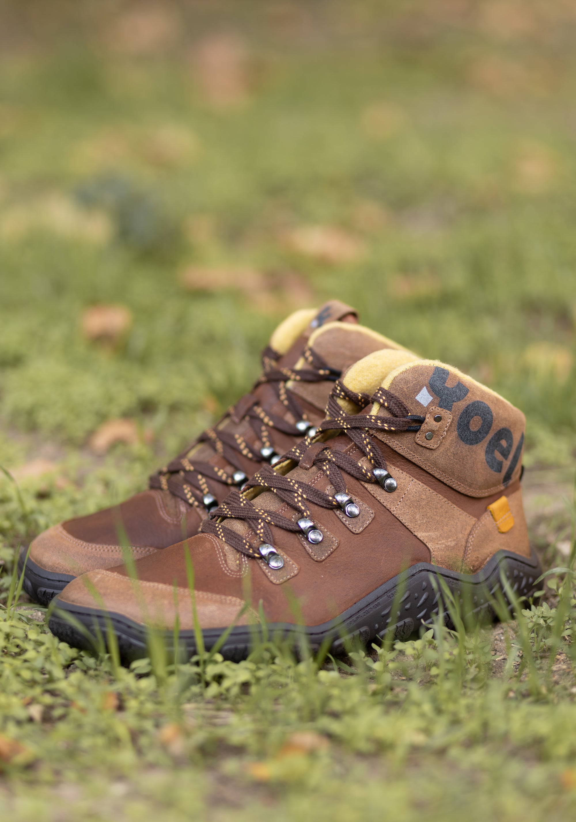 Ghete drumeție Barefoot îmblănite femei - Roba Chocolate