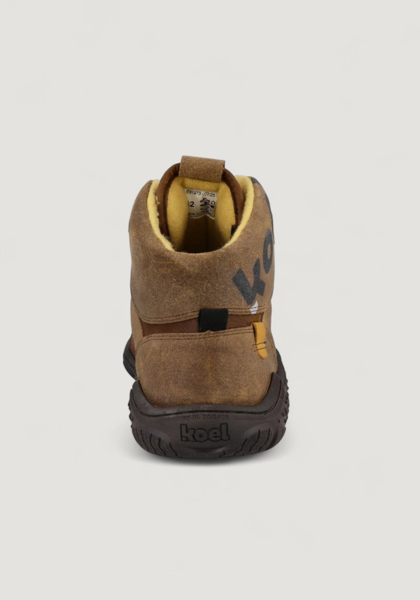 Ghete drumeție Barefoot îmblănite - Robo Chocolate