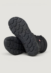 Ghete drumeție Barefoot impermeabile îmblănite - Riso Black 41