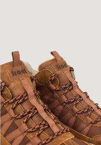 Ghete drumeție Barefoot - Raxo Cognac