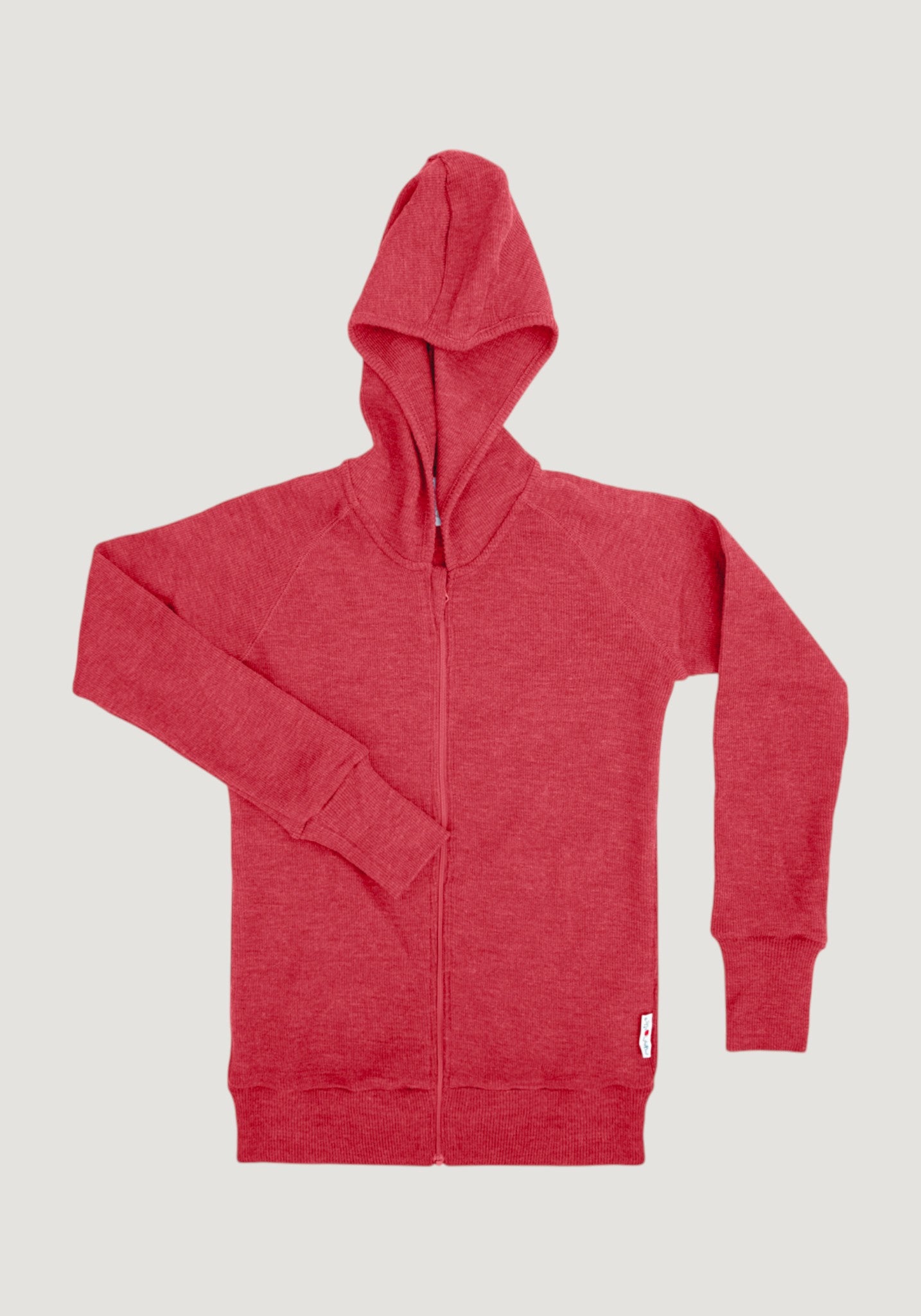 Hanorac din lână merinos - Red Canyon