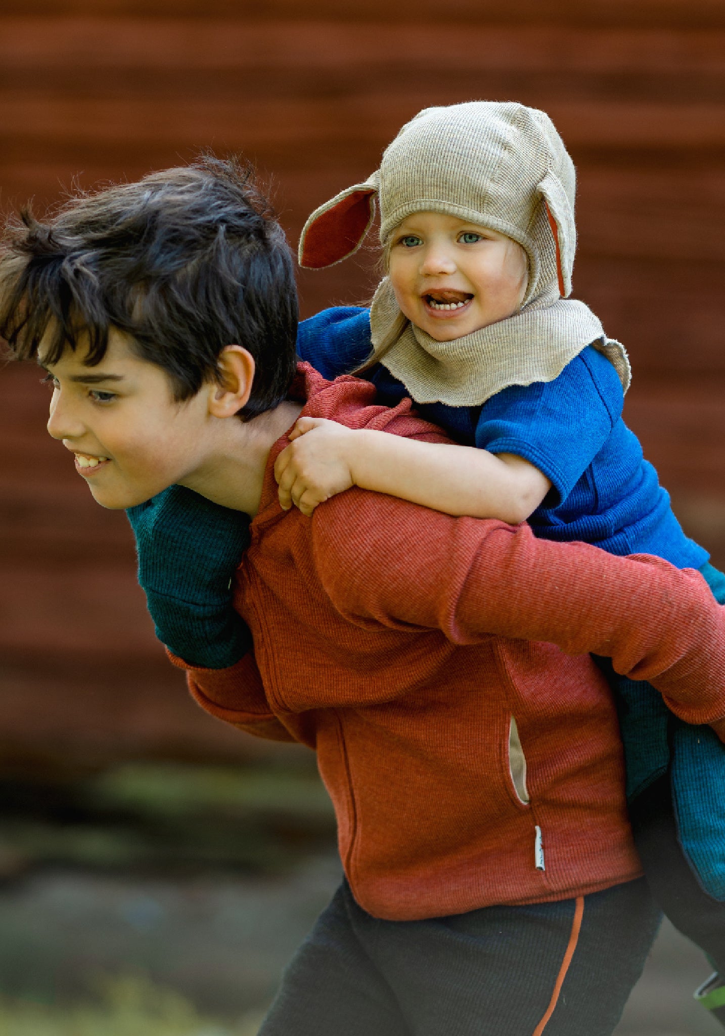 Hanorac din lână merinos - Rich Amber