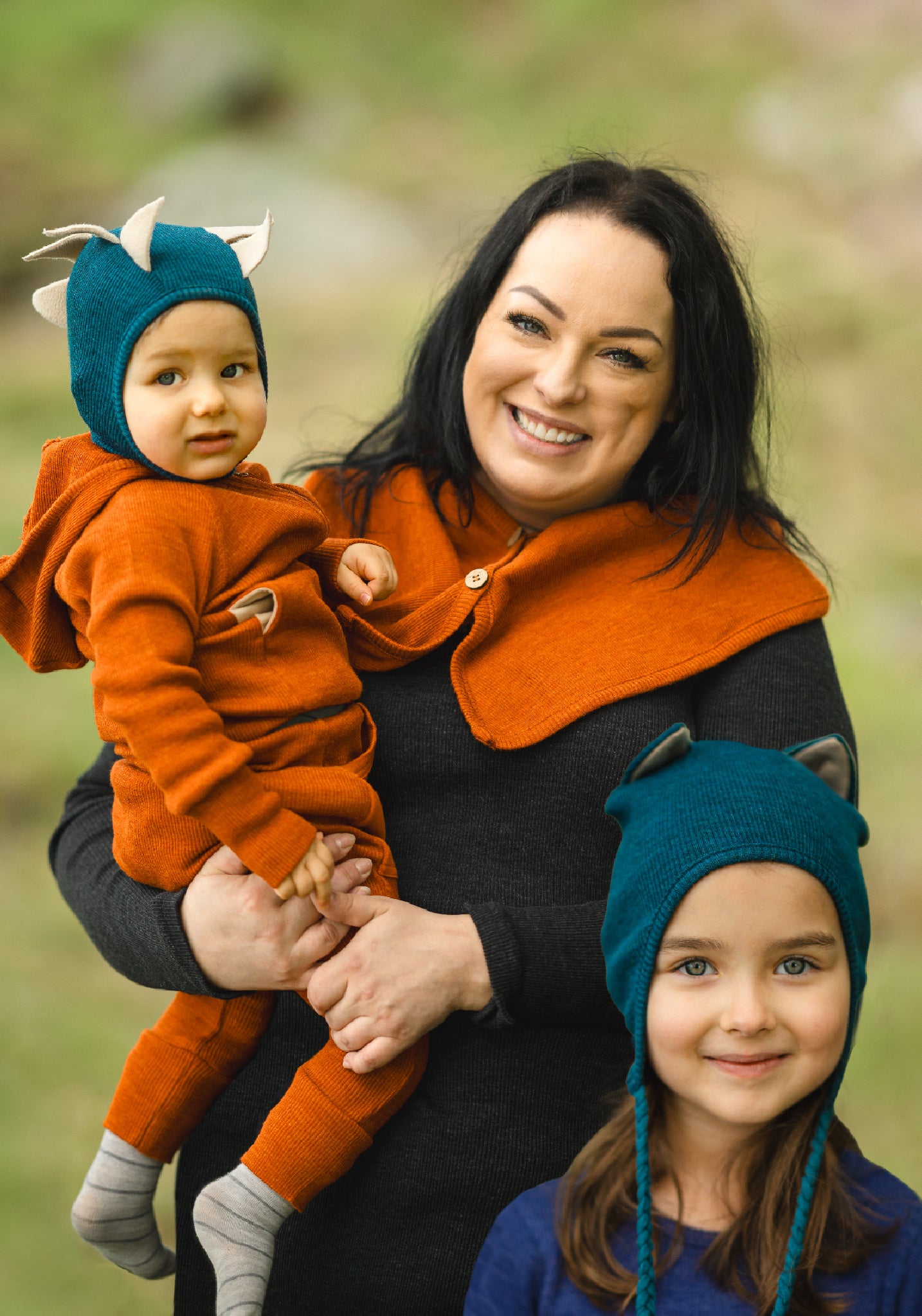 Hanorac din lână merinos - Rich Amber