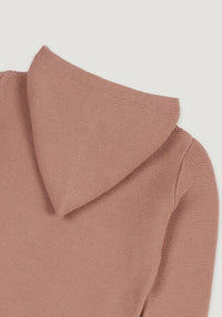 Hoodie lână merinos - Rose Halfen HipHip.ro