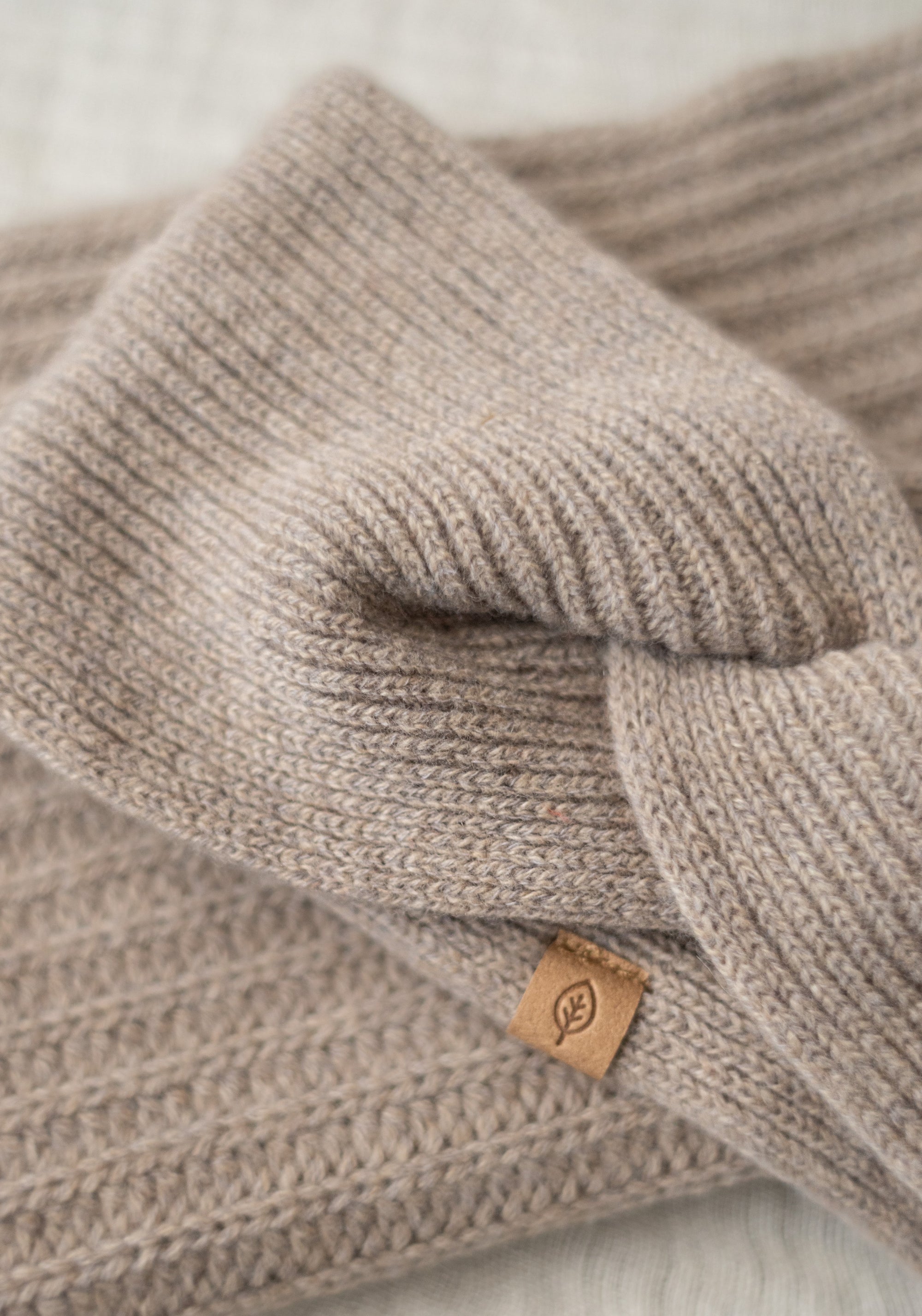 Headband din lână merinos și cașmir - Cashmere