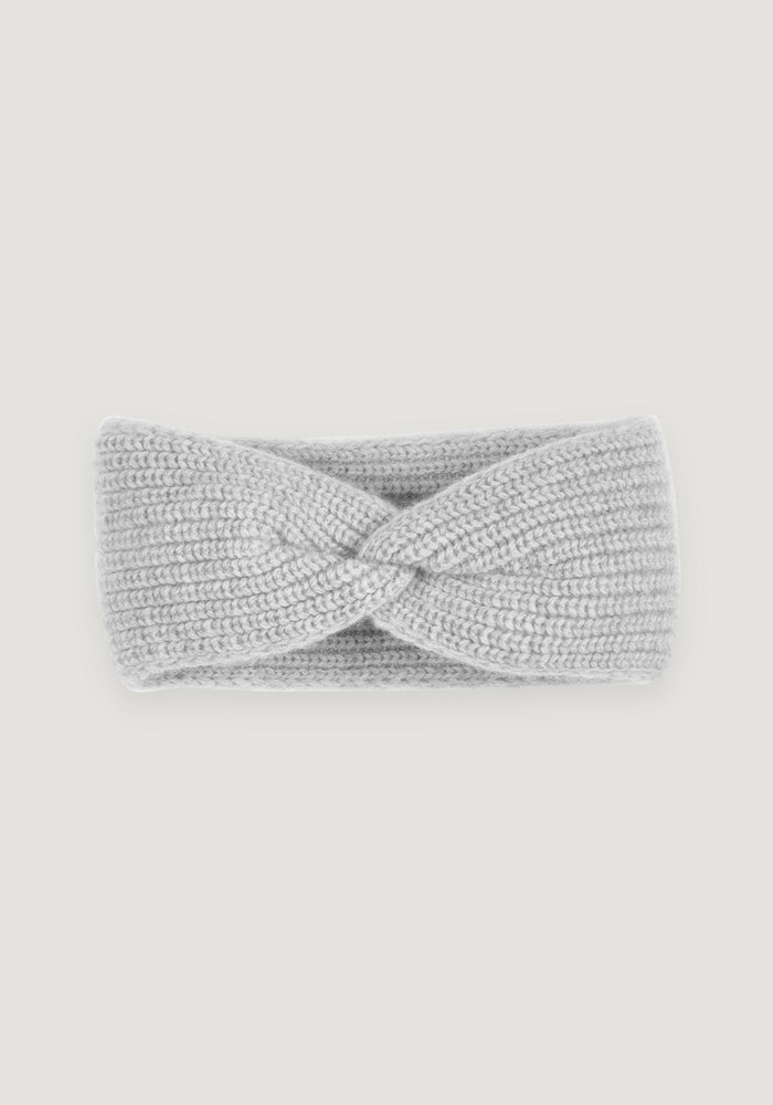 Headband seamless din iac și cașmir - Grey Halfen HipHip.ro