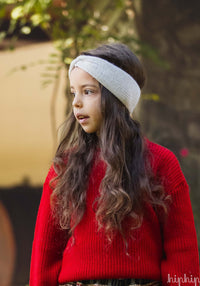 Headband seamless din lână merinos și cașmir - Vanilla Halfen HipHip.ro