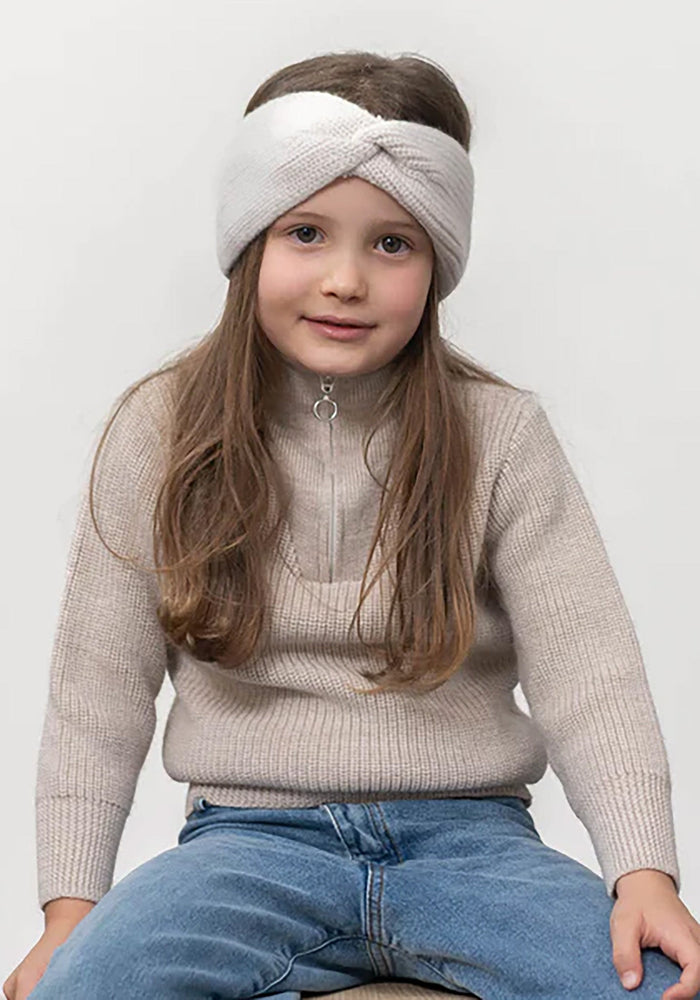 Headband seamless din iac și cașmir - Vanilla Halfen HipHip.ro