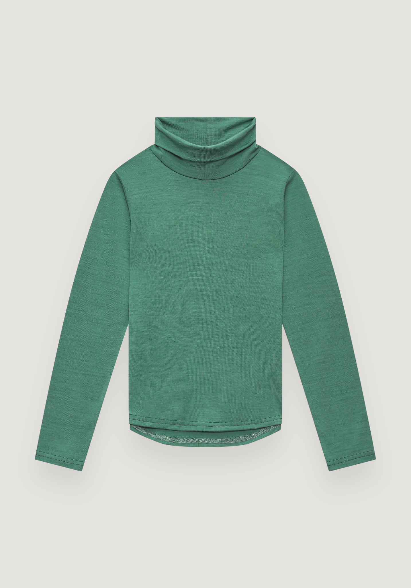 Helancă din lână merinos super fină - Polo Emerald Green Default Title