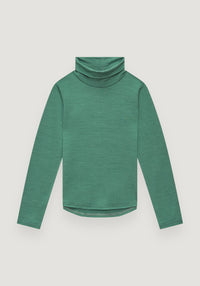 Helancă din lână merinos super fină - Polo Emerald Green Default Title