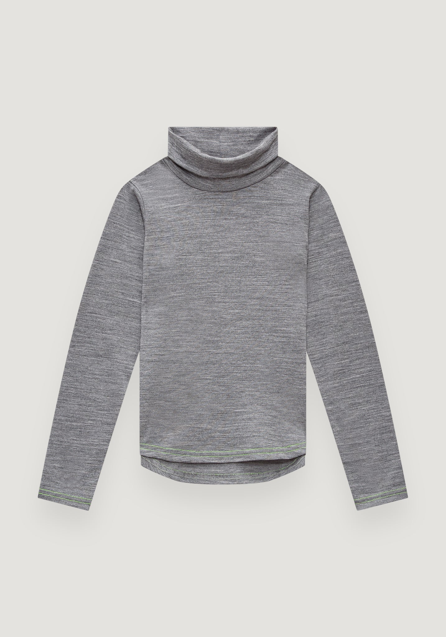 Helancă din lână merinos super fină - Polo Grey Default Title