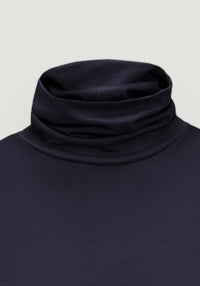 Helancă femei din lână merinos super fină - Polo Midnight Smalls HipHip.ro
