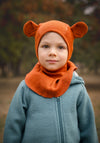 Cagulă lână merinos - Teddy Bear Rich Amber