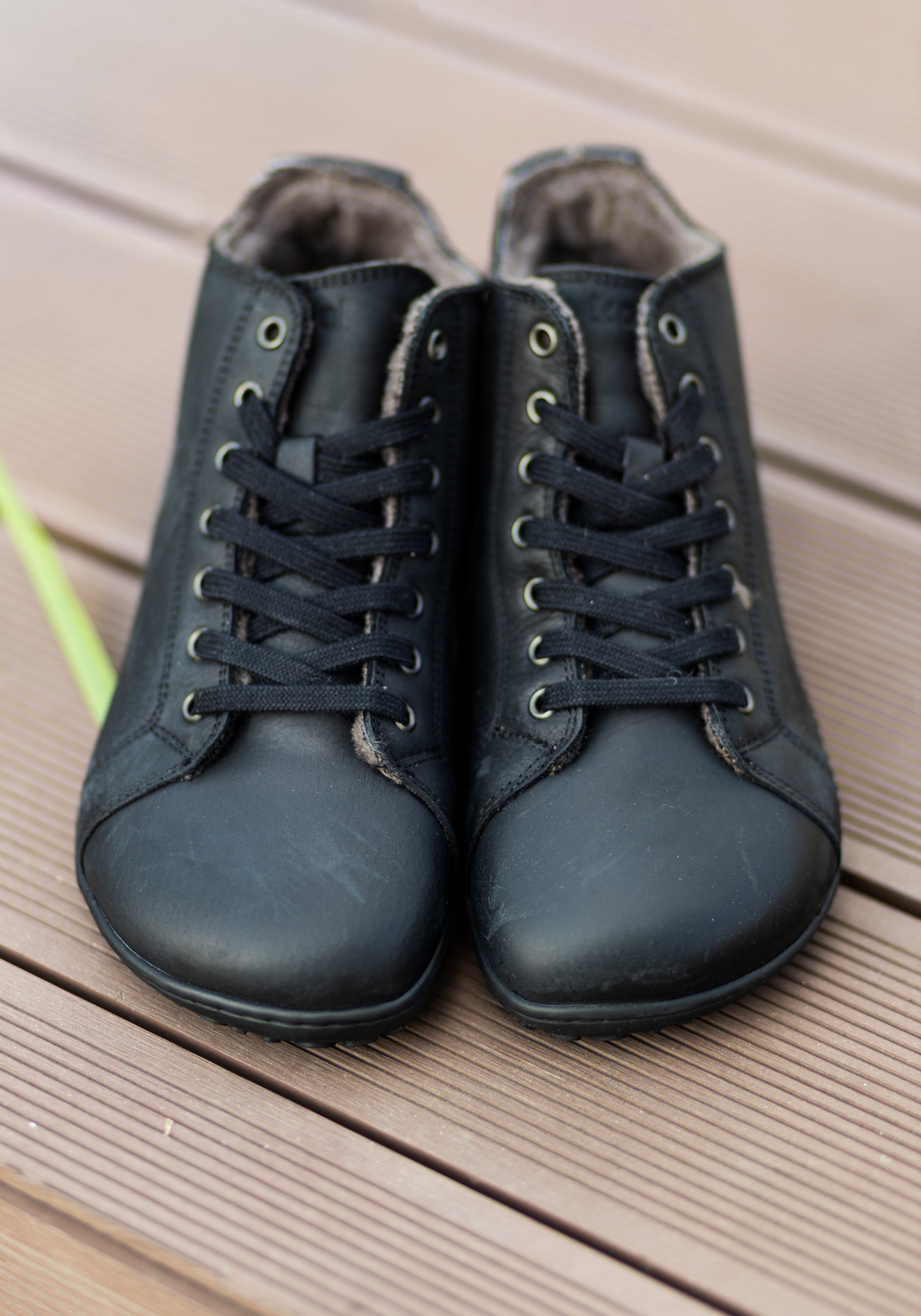Ghete Barefoot îmblănite femei - Ivone Black
