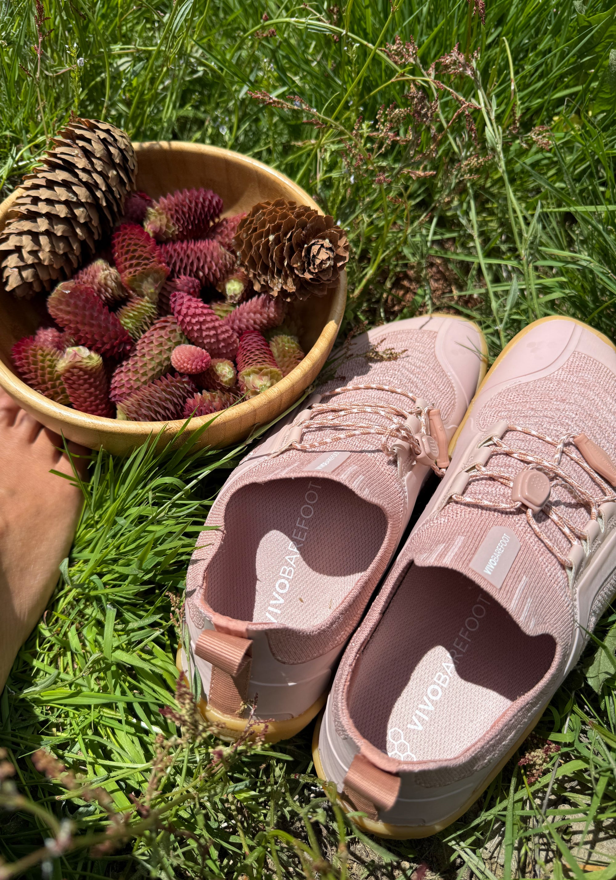 Pantofi drumeție Barefoot - Primus Trail Knit FG Women Clay