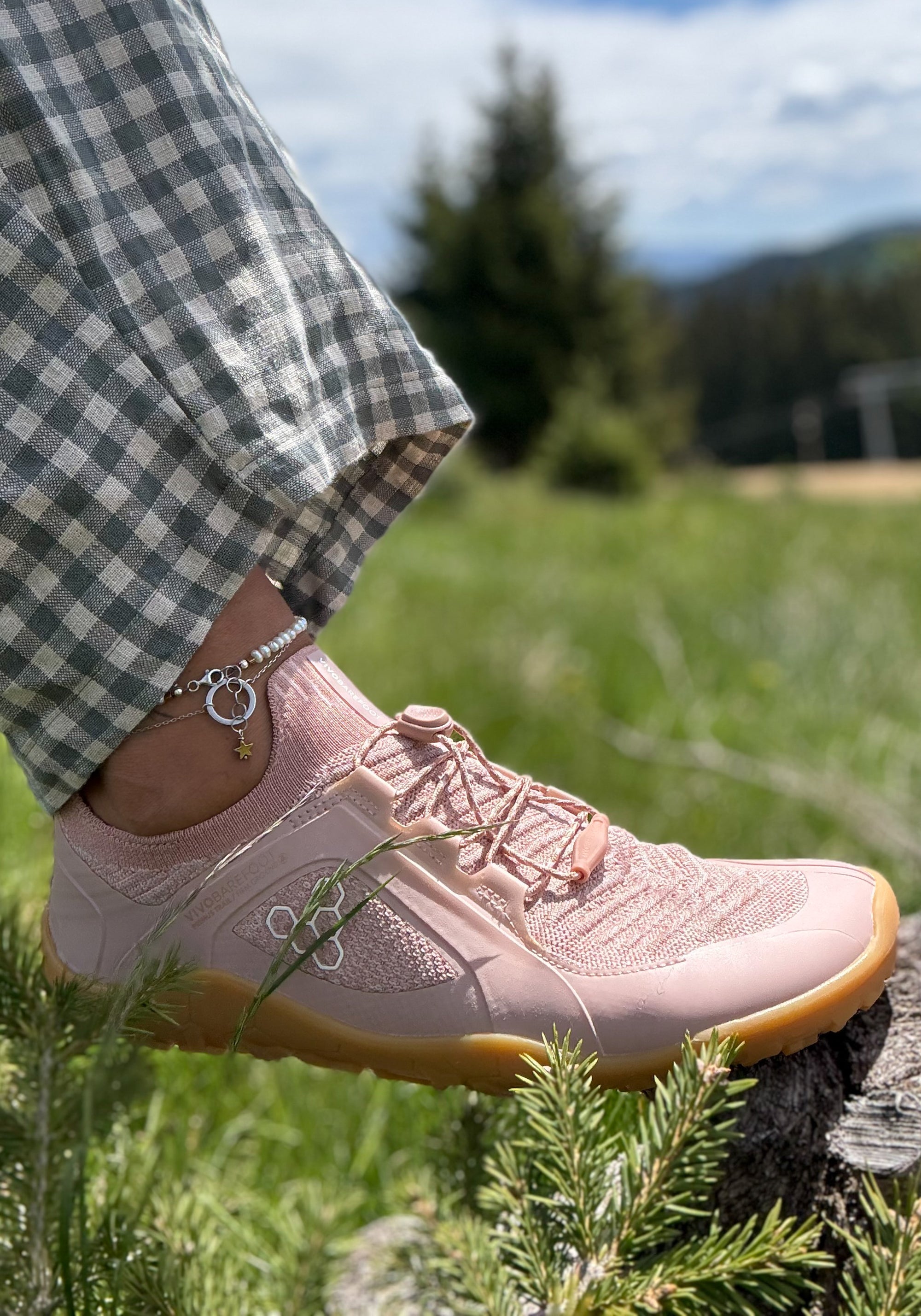 Pantofi drumeție Barefoot - Primus Trail Knit FG Women Clay