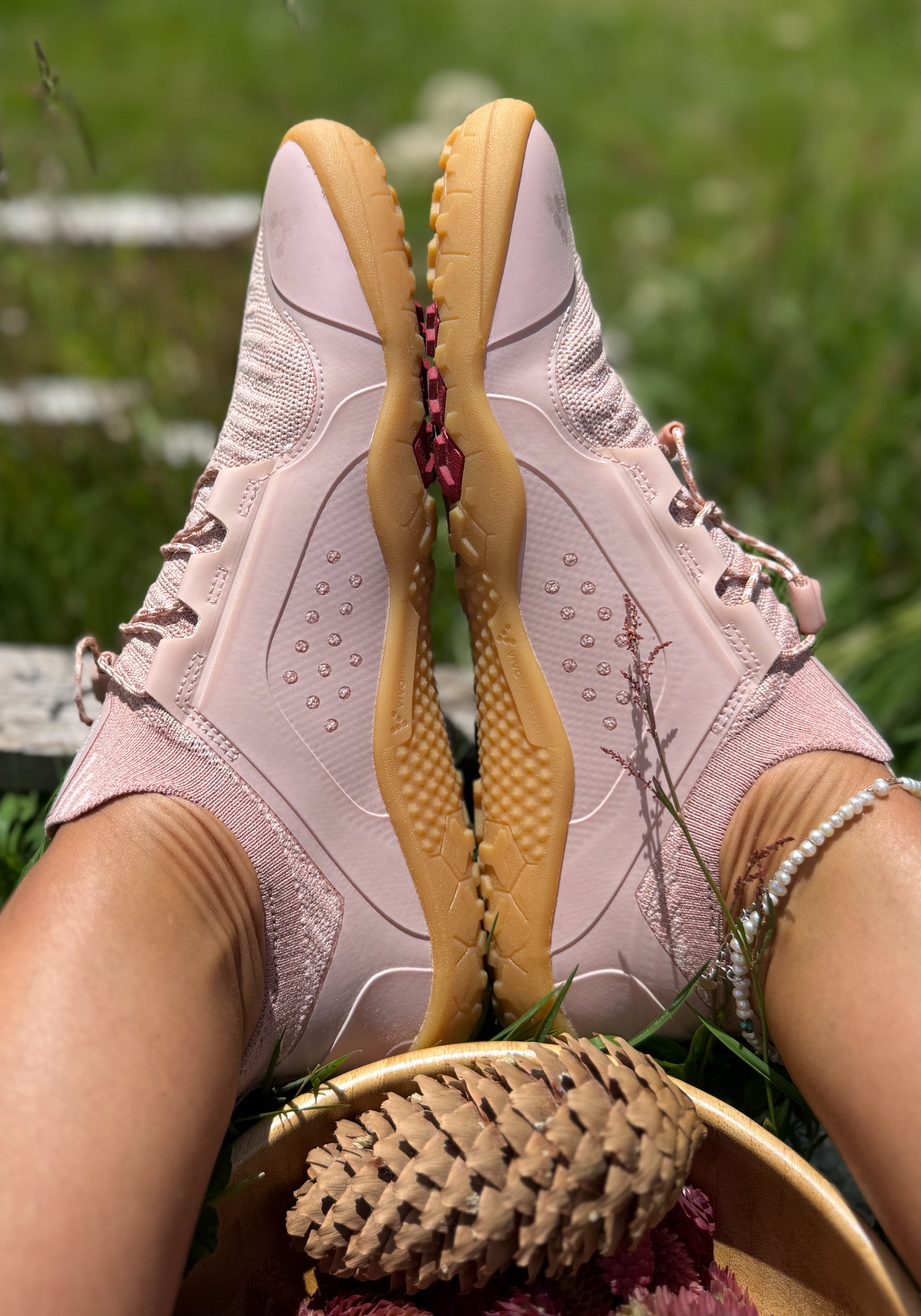Pantofi drumeție Barefoot - Primus Trail Knit FG Women Clay