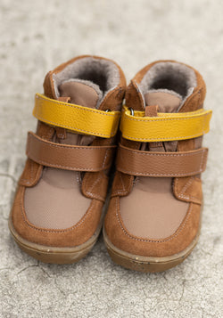 Ghete Barefoot impermeabile îmblănite - Biber Hazelnut