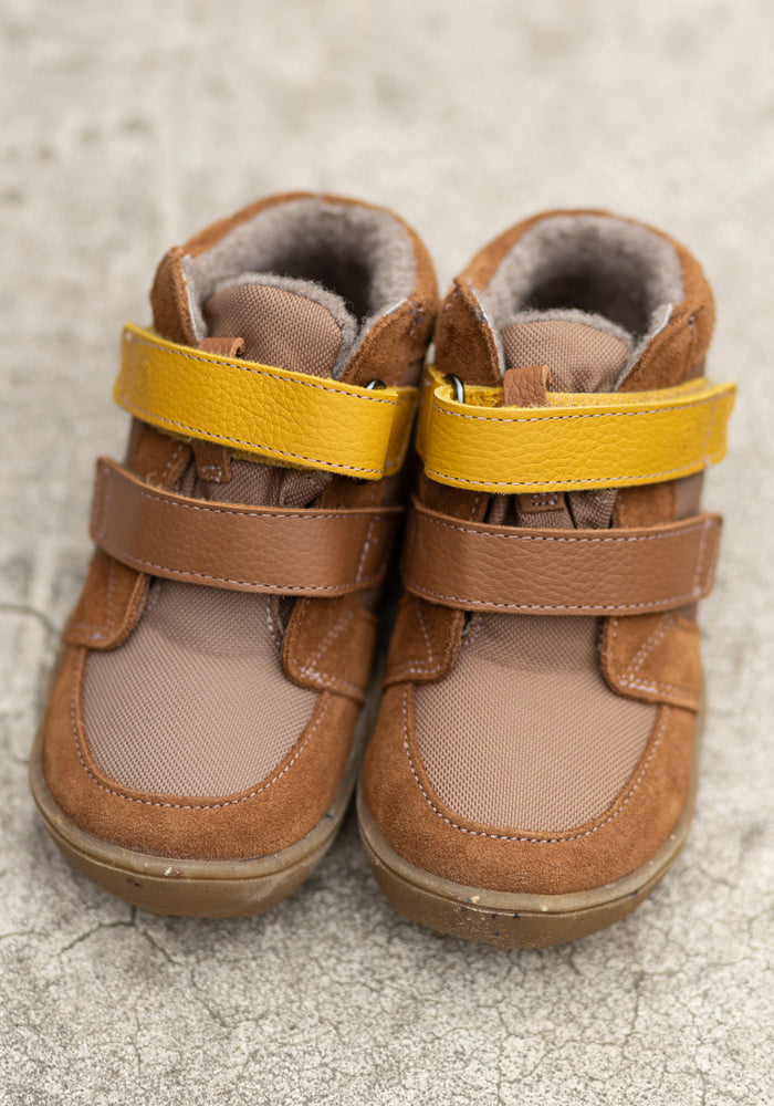 Ghete Barefoot impermeabile îmblănite - Biber Hazelnut