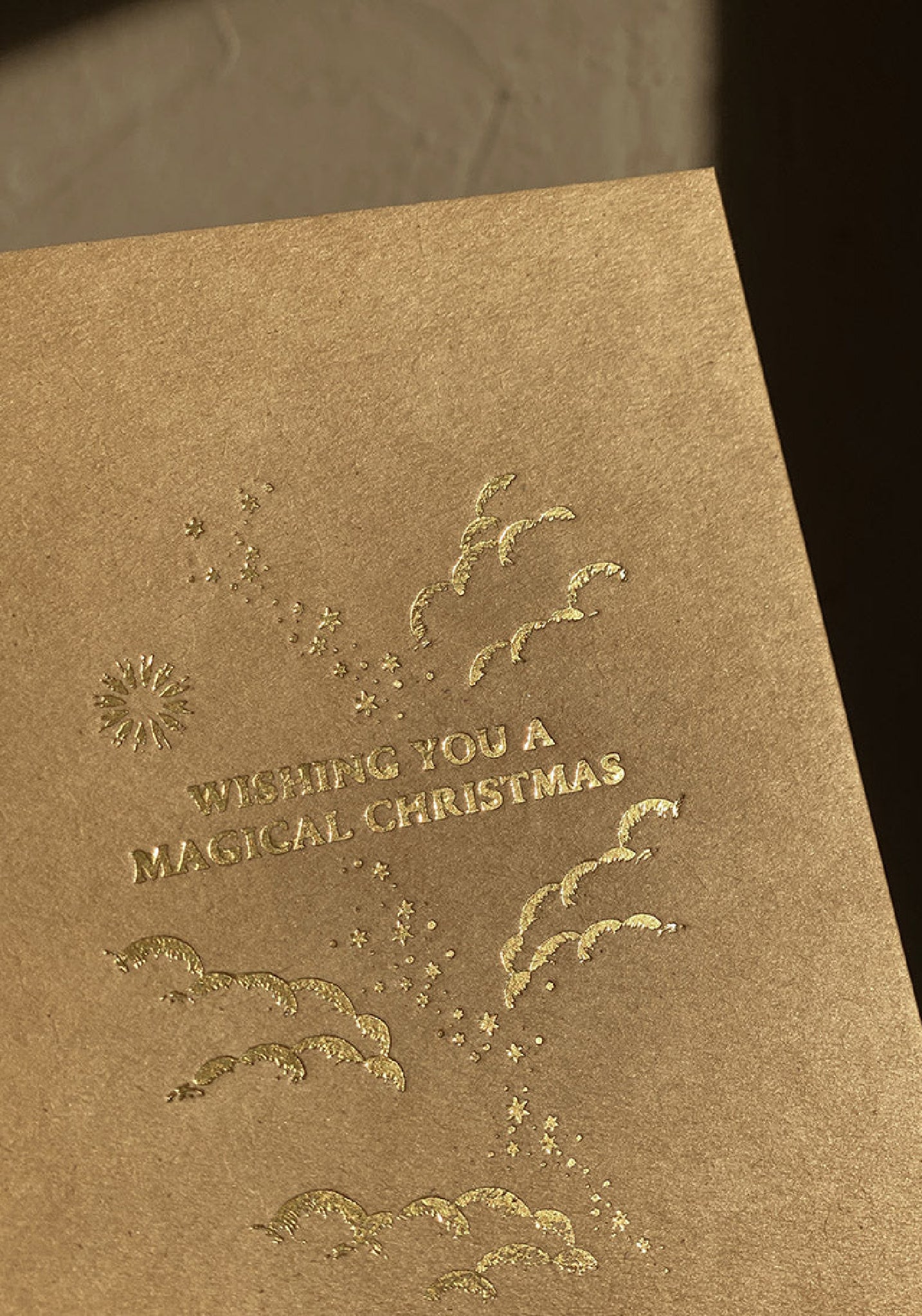 Împachetare cadou + felicitare MAGICAL CHRISTMAS