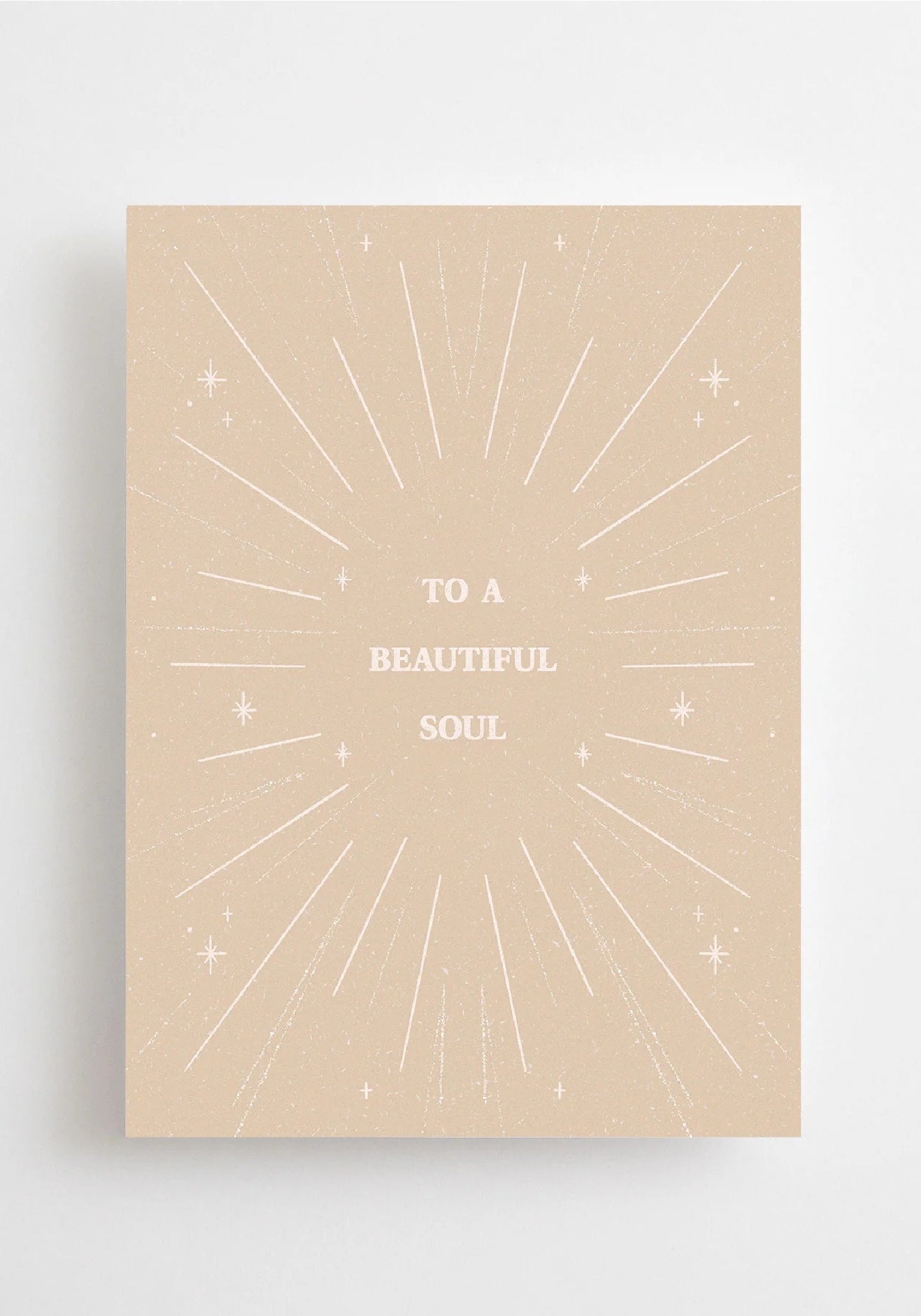 Împachetare cadou + felicitare TO A BEAUTIFUL SOUL