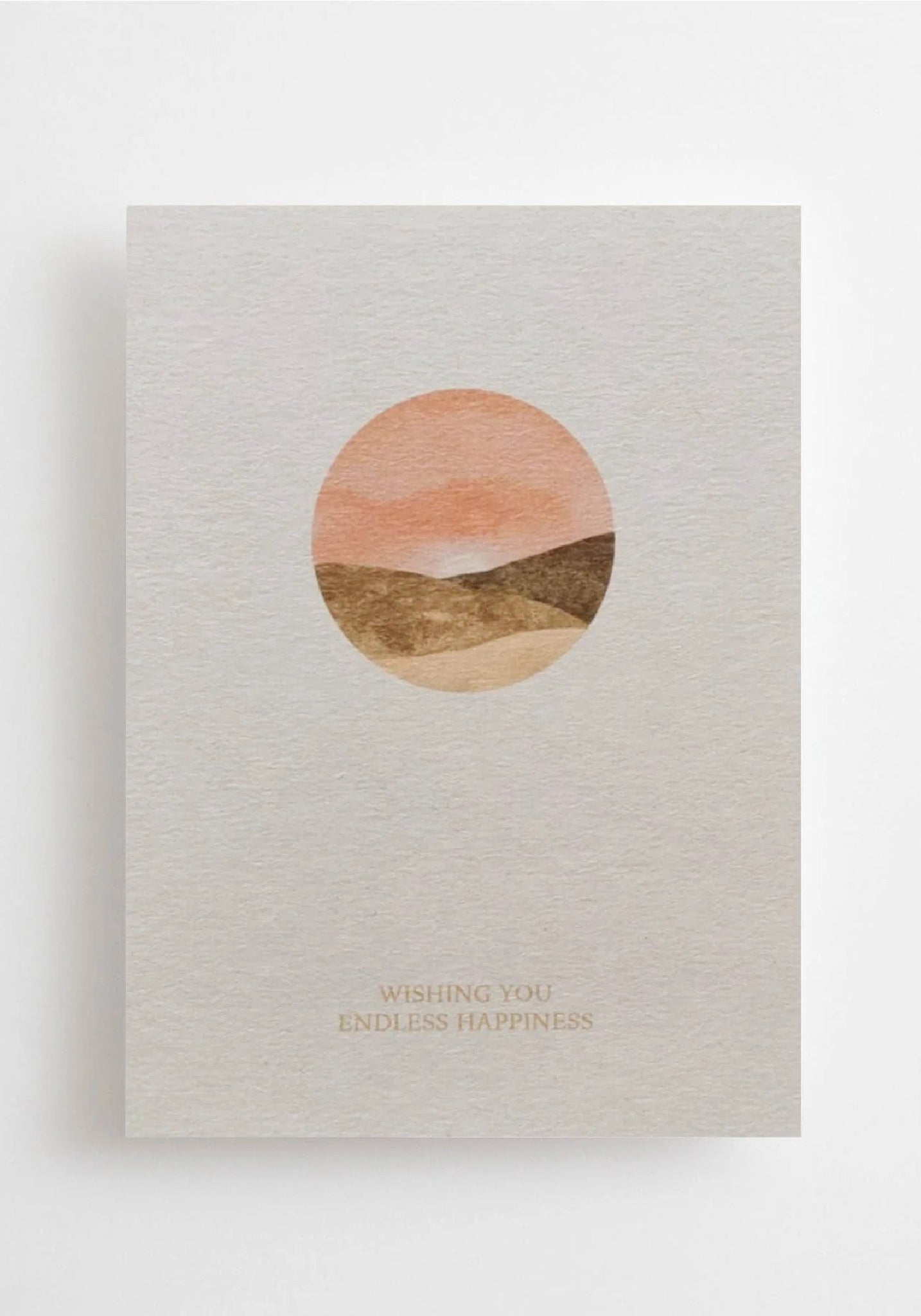 Împachetare cadou + felicitare WISHING YOU ENDLESS HAPPINESS