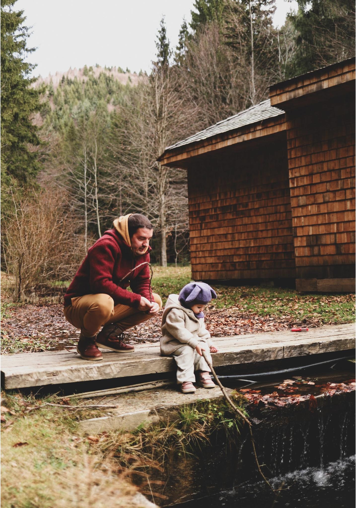 Jachetă bărbați W300 din lână fiartă - Halva Rosso