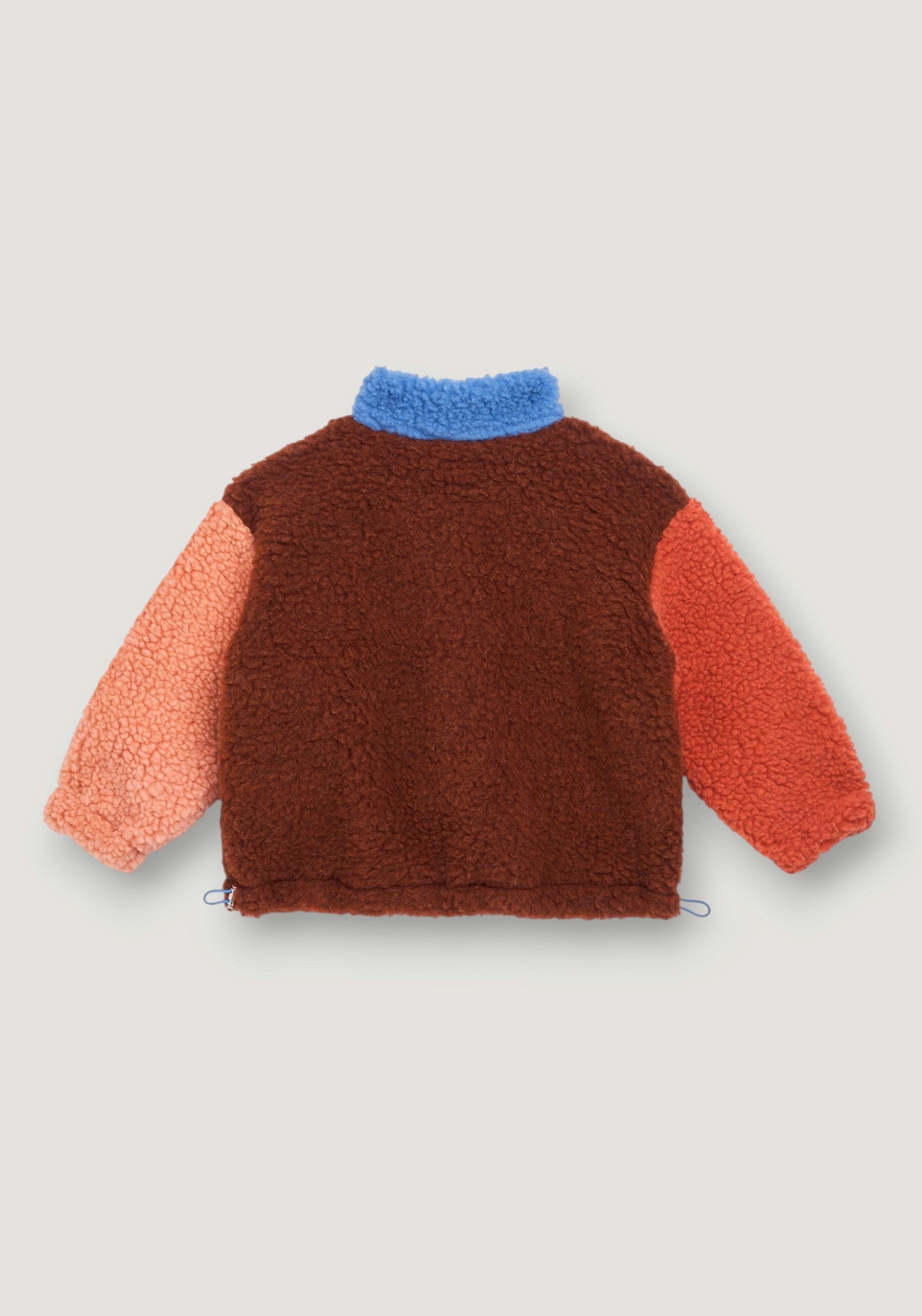 Jachetă bomber oversize fleece din lână merinos - Teddy Grove