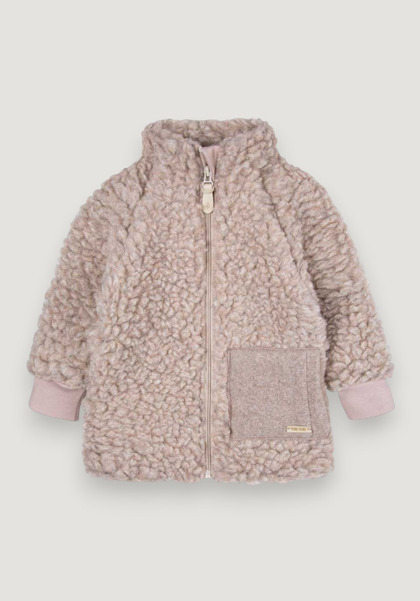 Jachetă fleece din lână - Cashmere 98/104