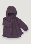 Jachetă fleece din lână merinos - Plum Perfect
