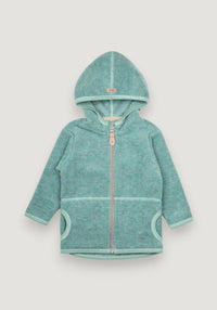 Jachetă fleece din lână merinos și bumbac - Jade 98/104