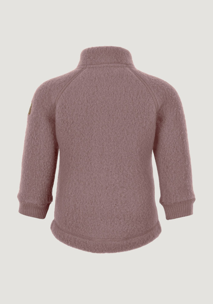 Jachetă fleece din lână merinos - Twilight Mauve Mikk-line HipHip.ro