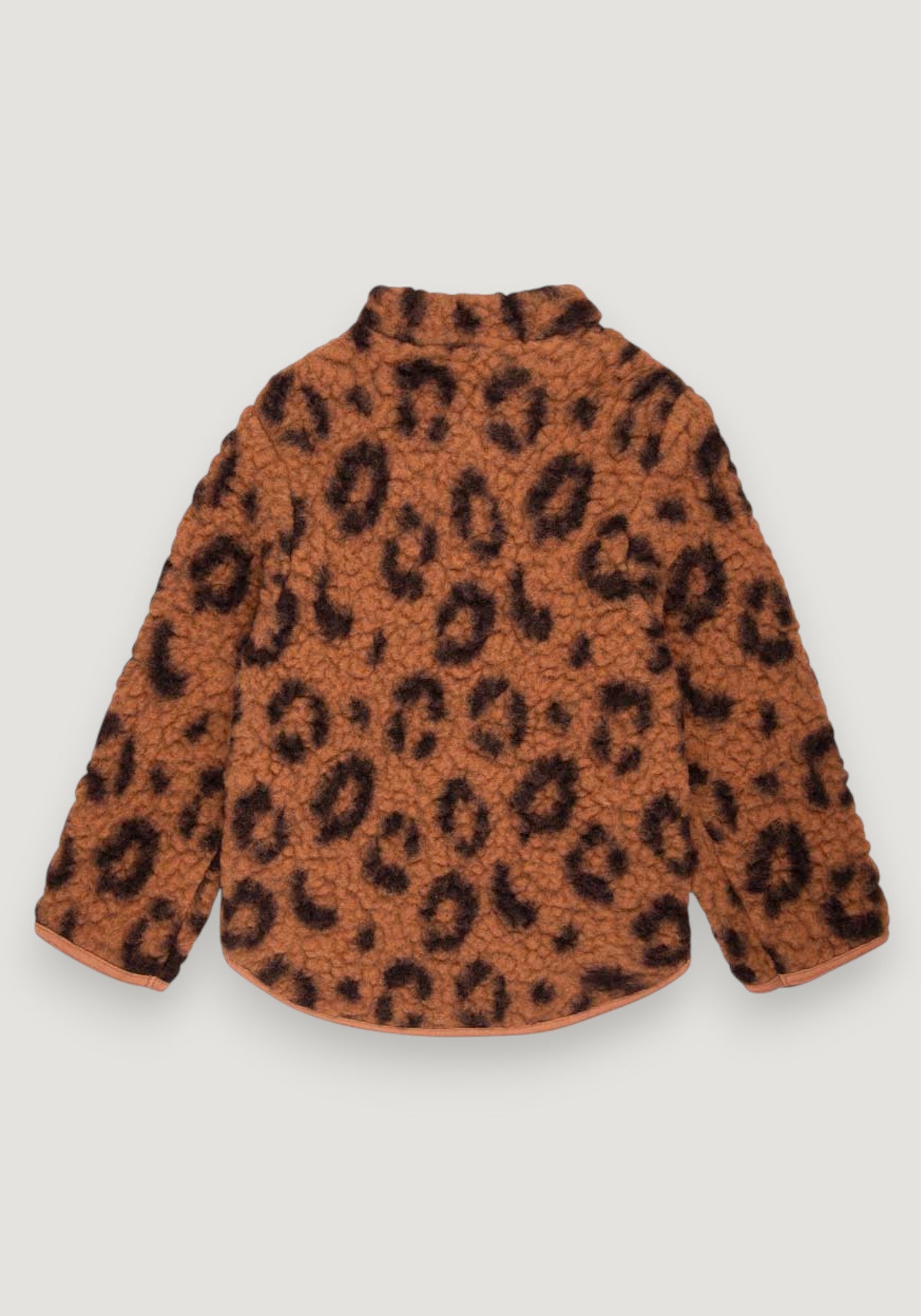 Jachetă fleece din lână - Mocca Brown 98/104